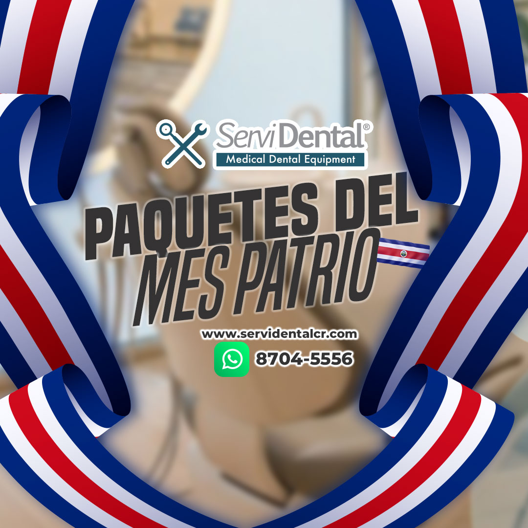 ¡Celebre la independencia con equipo radiológico! Combos patrios en ServiDental